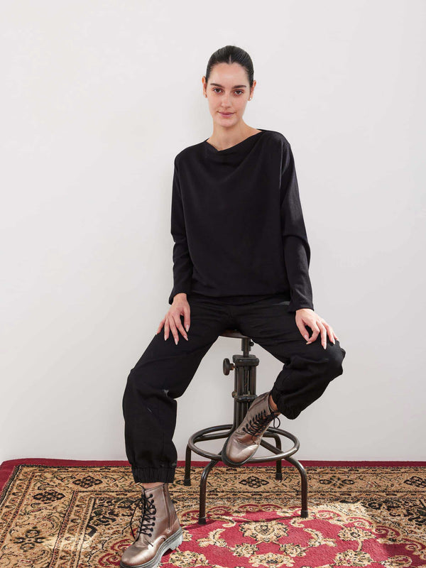 סריג דרפה שחור image 0