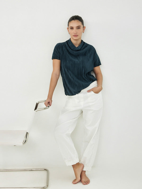 טי פליסה מנטה כהה image 0