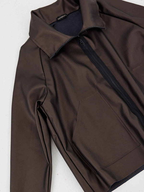 ז'קט חום שוקולד image 0