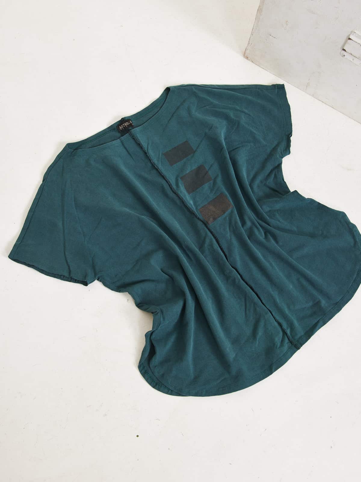 טי סירה כותנה ירוק image 0