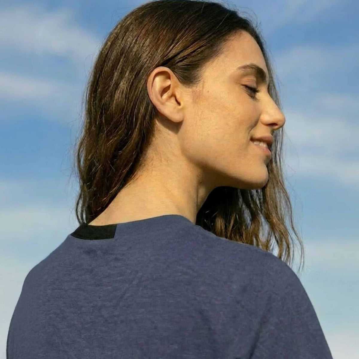 טי מודל כחול image 2