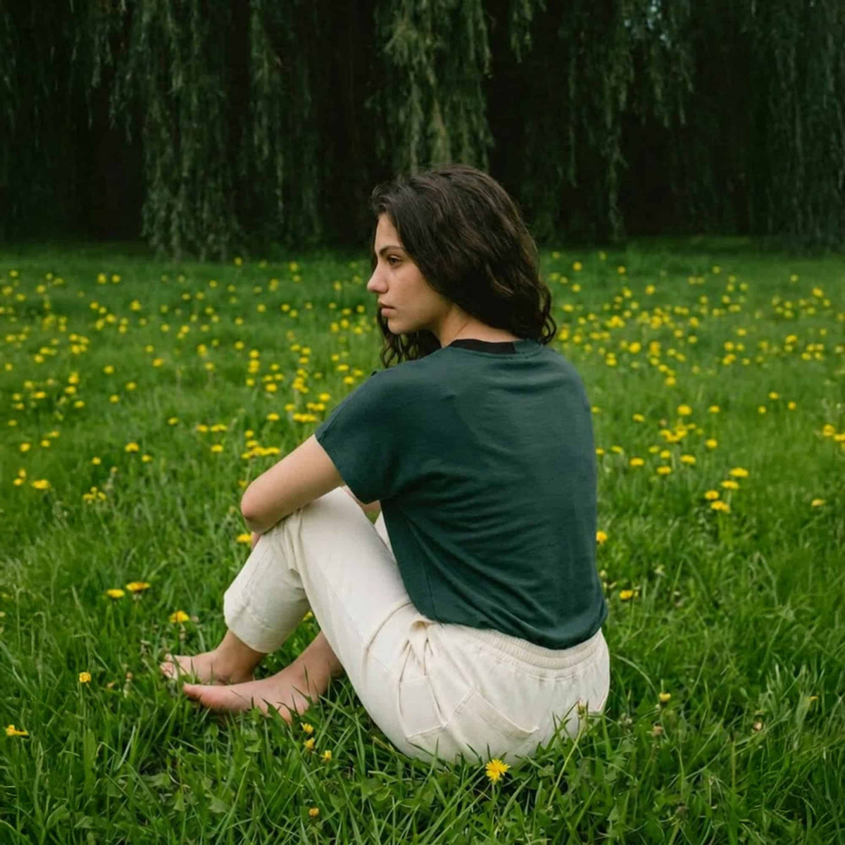 טי מודל ירוק בקבוק image 2