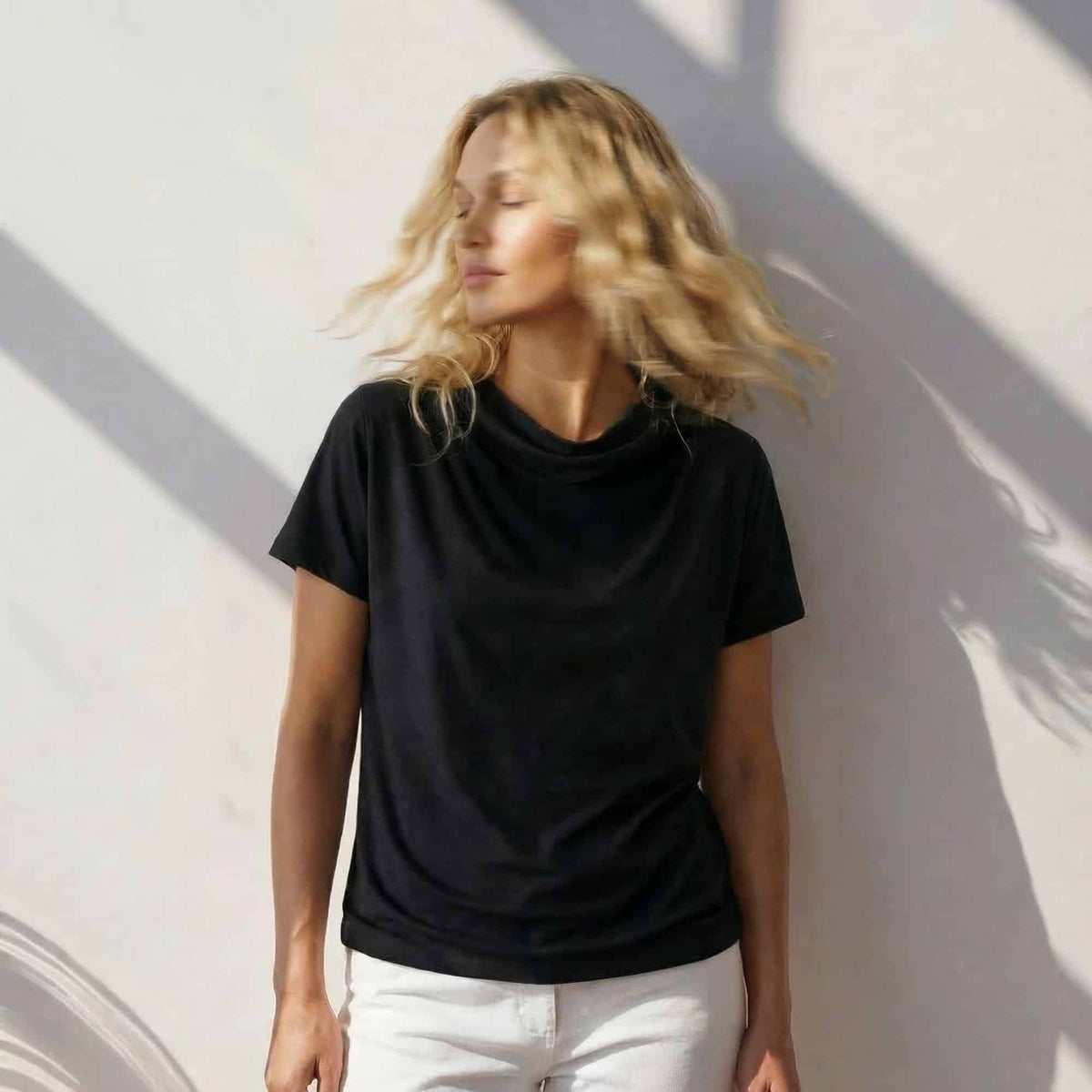 טי דרפה שחור image 1